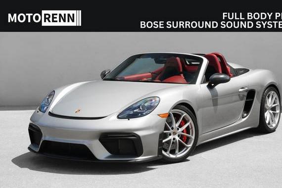 PORSCHE 718 SPYDER 2022 WP0CC2A80NS235529 image